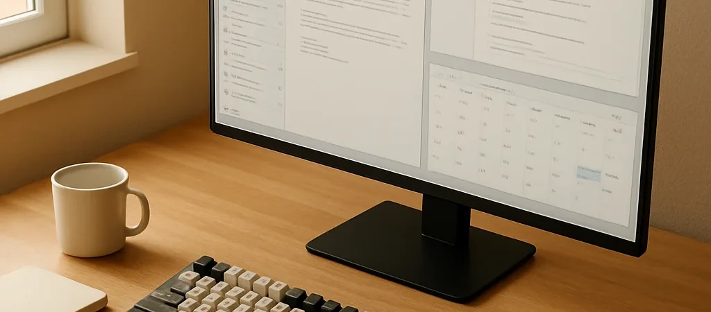 Como Escolher um Monitor de Produtividade Sem Complicação